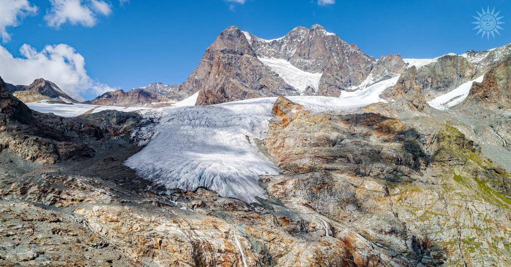 lo scioglimento dei ghiacciai paesaggio alpino